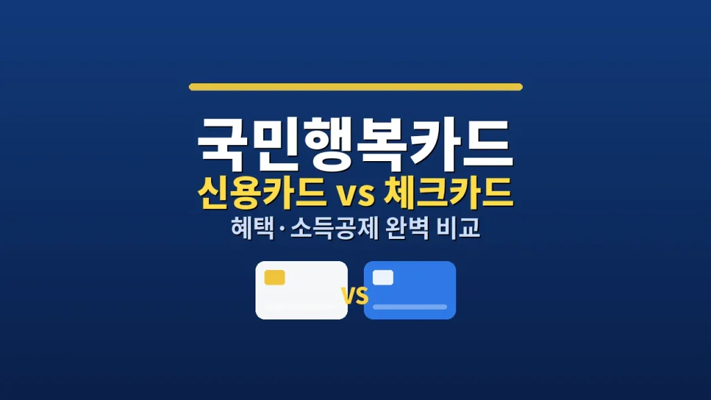 국민행복카드